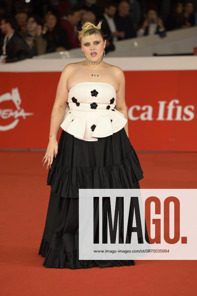 Marianna Mammone (Big Mama) attends the red carpet of film Melania Rea at the 2026 Rome Film Fest, held at the Auditorium Parco della Musica. Rome Italy - ZUMAs197 20261019_aaa_s197_432