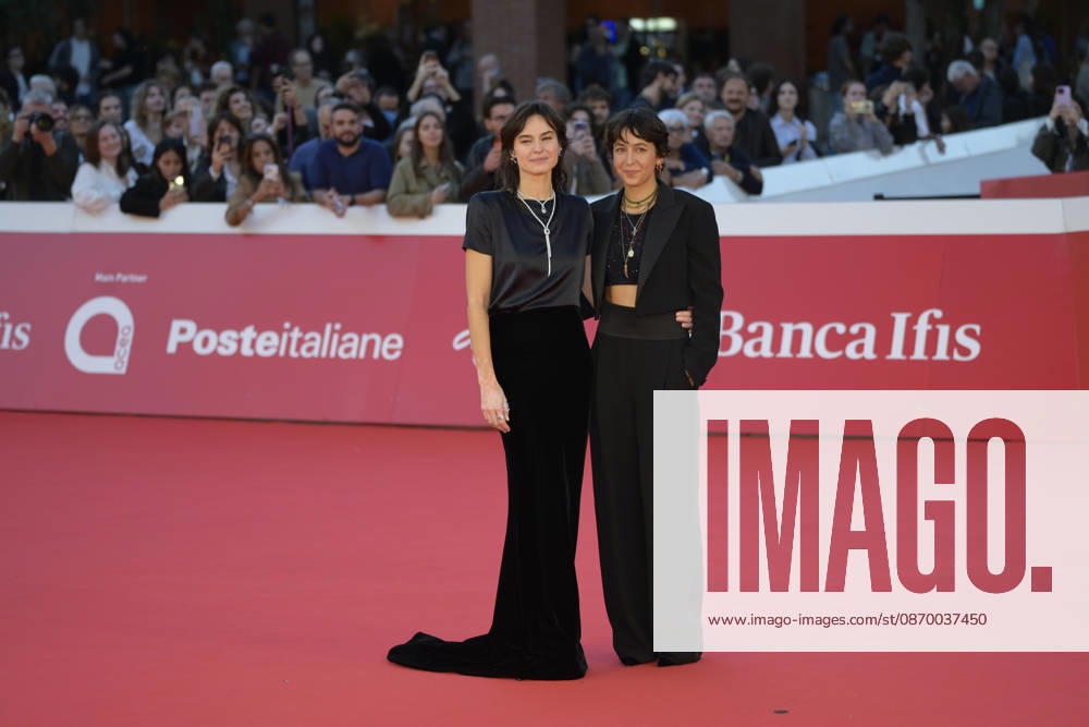 Kasia Smutniak (l) and Sophie Taricone (r) attend the red carpet for the film Mustang at the 2026 Rome Film Fest, held at the Auditorium Parco della Musica. Rome Italy - ZUMAs197 20261019_aaa_s197_377