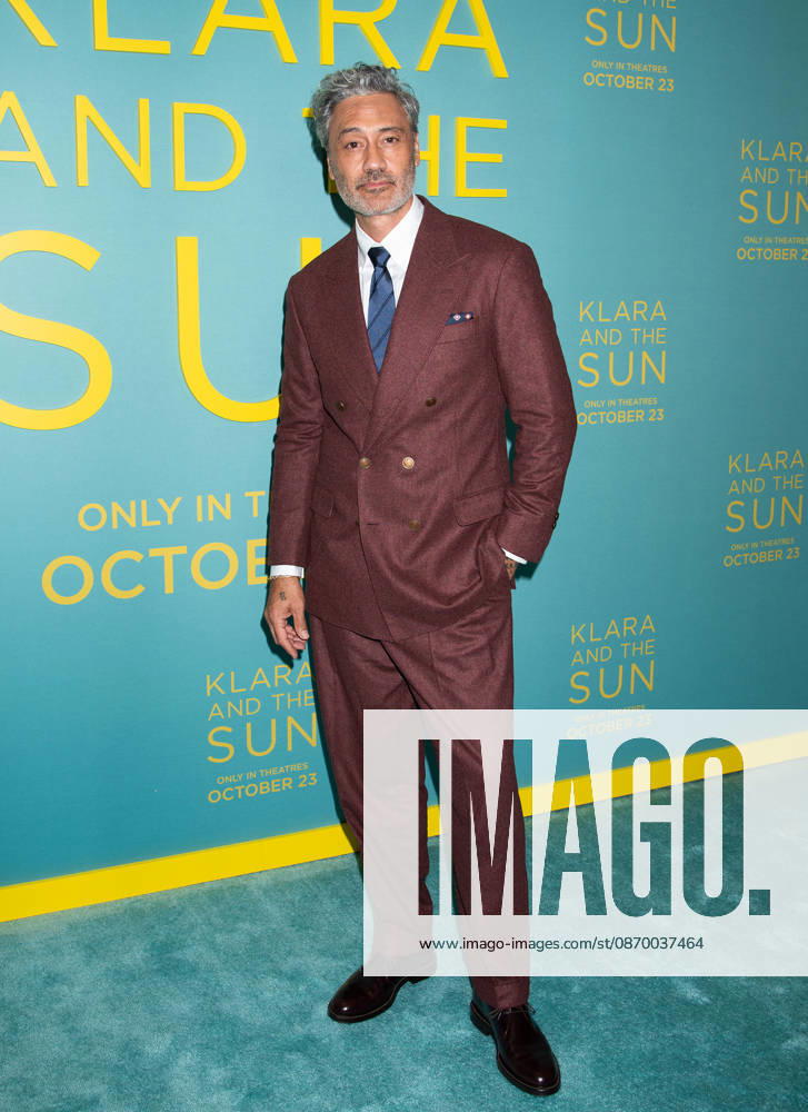 Klara and the Sun NY Premiere Featuring: Taika Waititi Where: New York, New York, United States When: 20 Oct 2026 Credit: Janet Mayer INSTARimages.com . NOT FOR USE BY NEWSPAPERS BASED IN THE UK.