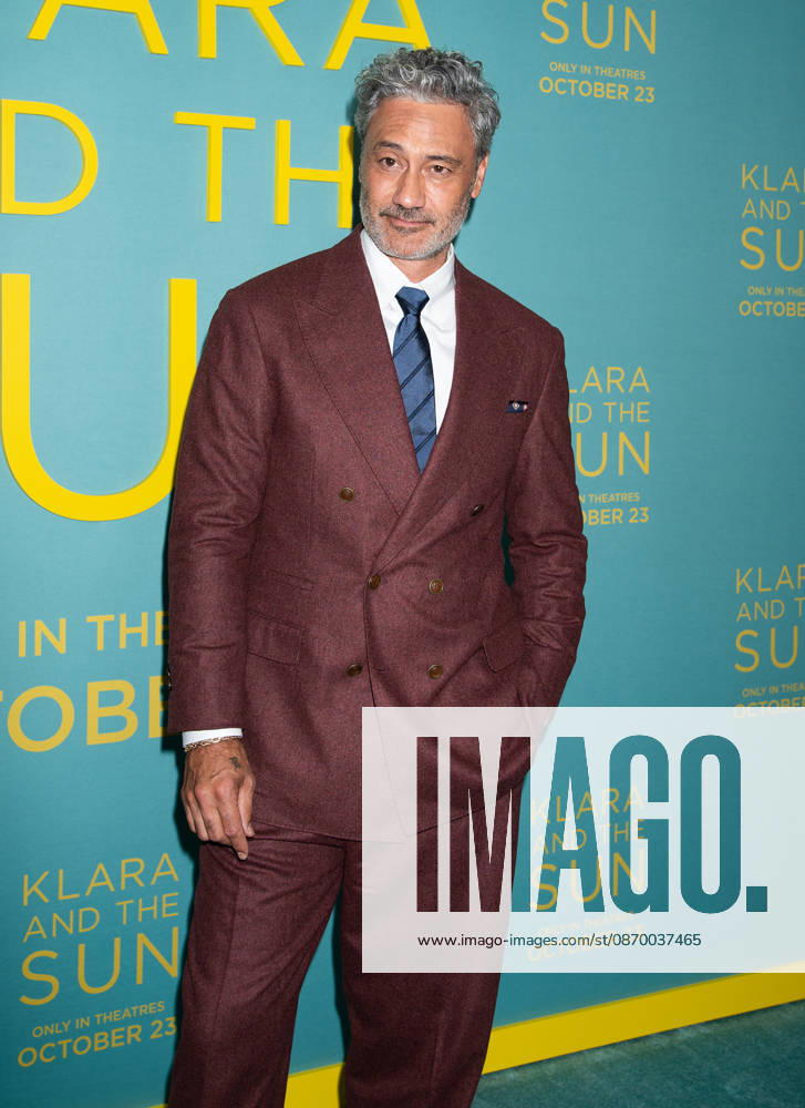 Klara and the Sun NY Premiere Featuring: Taika Waititi Where: New York, New York, United States When: 20 Oct 2026 Credit: Janet Mayer INSTARimages.com . NOT FOR USE BY NEWSPAPERS BASED IN THE UK.