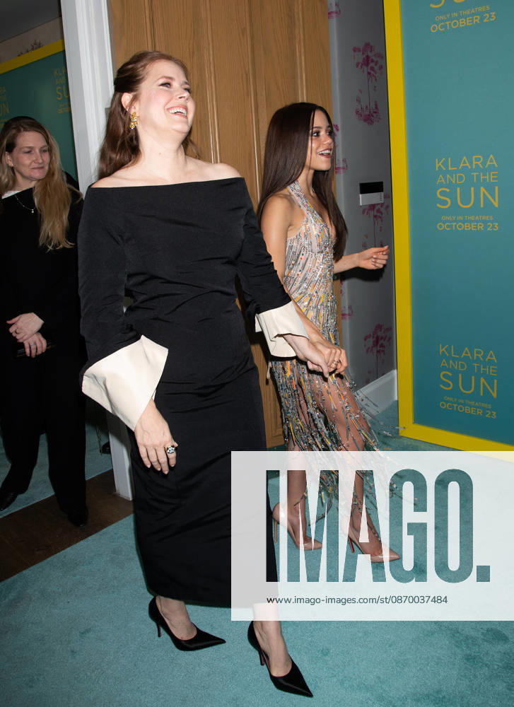 Klara and the Sun NY Premiere Featuring: Amy Adams, Jenna Ortega Where: New York, New York, United States When: 20 Oct 2026 Credit: Janet Mayer INSTARimages.com . NOT FOR USE BY NEWSPAPERS BASED IN THE UK.
