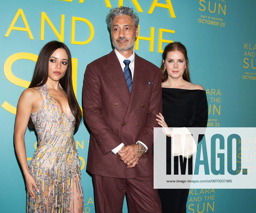 Klara and the Sun NY Premiere Featuring: Jenna Ortega, Taika Waititi, Amy Adams Where: New York, New York, United States When: 20 Oct 2026 Credit: Janet Mayer INSTARimages.com . NOT FOR USE BY NEWSPAPERS BASED IN THE UK.