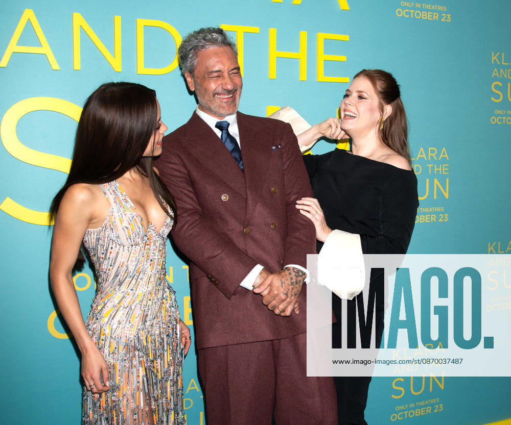 Klara and the Sun NY Premiere Featuring: Jenna Ortega, Taika Waititi, Amy Adams Where: New York, New York, United States When: 20 Oct 2026 Credit: Janet Mayer INSTARimages.com . NOT FOR USE BY NEWSPAPERS BASED IN THE UK.
