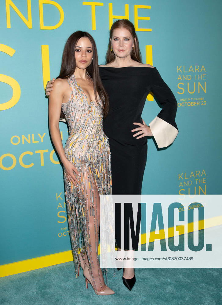 Klara and the Sun NY Premiere Featuring: Jenna Ortega, Amy Adams Where: New York, New York, United States When: 20 Oct 2026 Credit: Janet Mayer INSTARimages.com . NOT FOR USE BY NEWSPAPERS BASED IN THE UK.