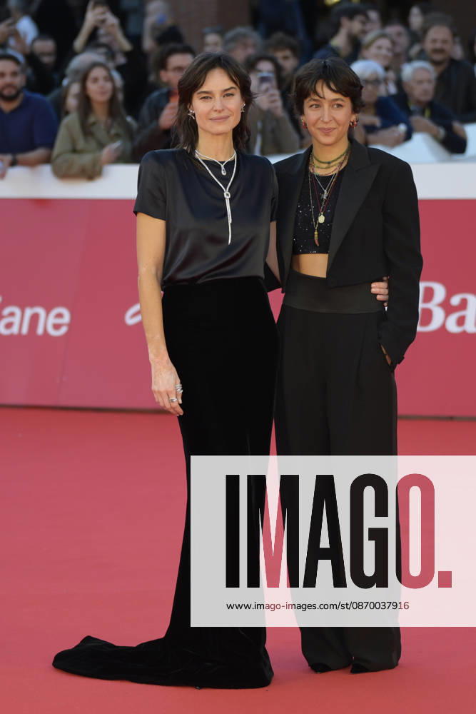 Kasia Smutniak (l) and Sophie Taricone (r) attend the red carpet for the film Mustang at the 2026 Rome Film Fest, held at the Auditorium Parco della Musica. Rome Italy - ZUMAs197 20261019_aaa_s197_386