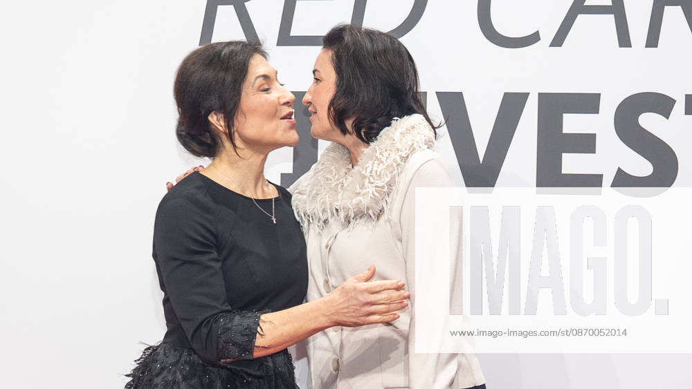 Katherina Reiche, Federal Minister for Economic Affairs and Energy, and Dorothee Bär, Federal Minister for Research, Technology, and Space, from left, on the red carpet at the Invest in Germany Summit 2026 Red Carpet for Investments event at Kraftwerk Berlin, Berlin, Germany; Kraftwerk Berlin event venue