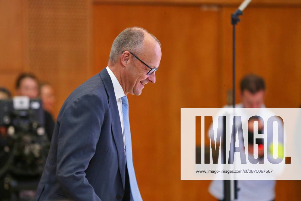 Berlin, Germany, October 20, 2026: ESMT Invest in Germany Summit—Chancellor Friedrich Merz (CDU) arrives