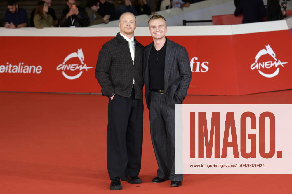 Ollie Gardner and Jake Harvey at the premiere of the film *The State of Us* at the 21st Rome International Film Festival (Festa del Cinema di Roma) 2026 at the Auditorium Parco della Musica in Rome, October 19, 2026 Foto:xA.xM.xTinghinox xFuturexImagex state_6012
