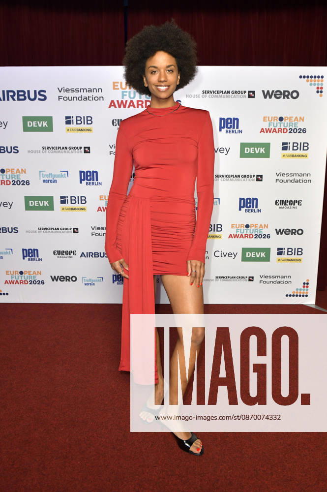 Diona Bathily at the 2026 European Future Award ceremony at the Tipi am Kanzleramt in Berlin, October 19, 2026 Foto:xM.xBehrensx xFuturexImagex future_6017