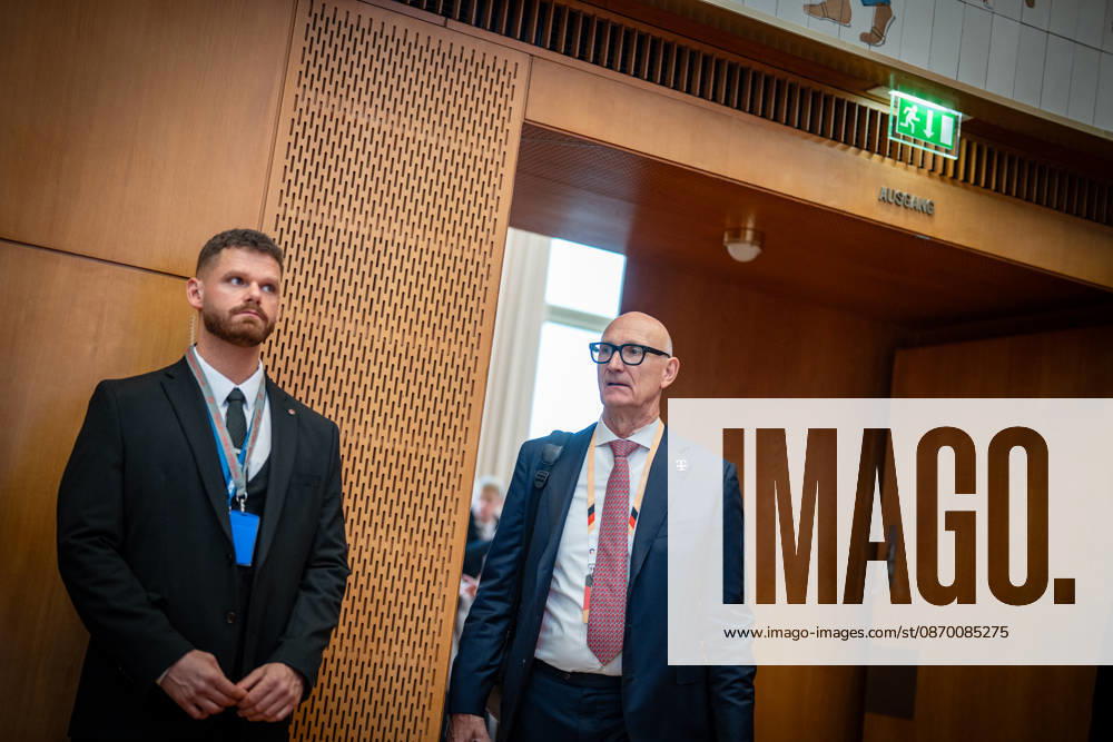 Timotheus Höttges, CEO of Deutsche Telekom AG, at the Invest in Germany Summit 2026 at the ESMT European School of Management and Technology in Berlin, Berlin, Germany; ESMT Berlin