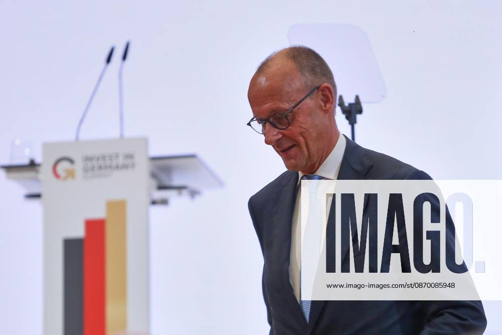 ESMT Invest in Germany Summit Federal Chancellor Friedrich Merz, CDU