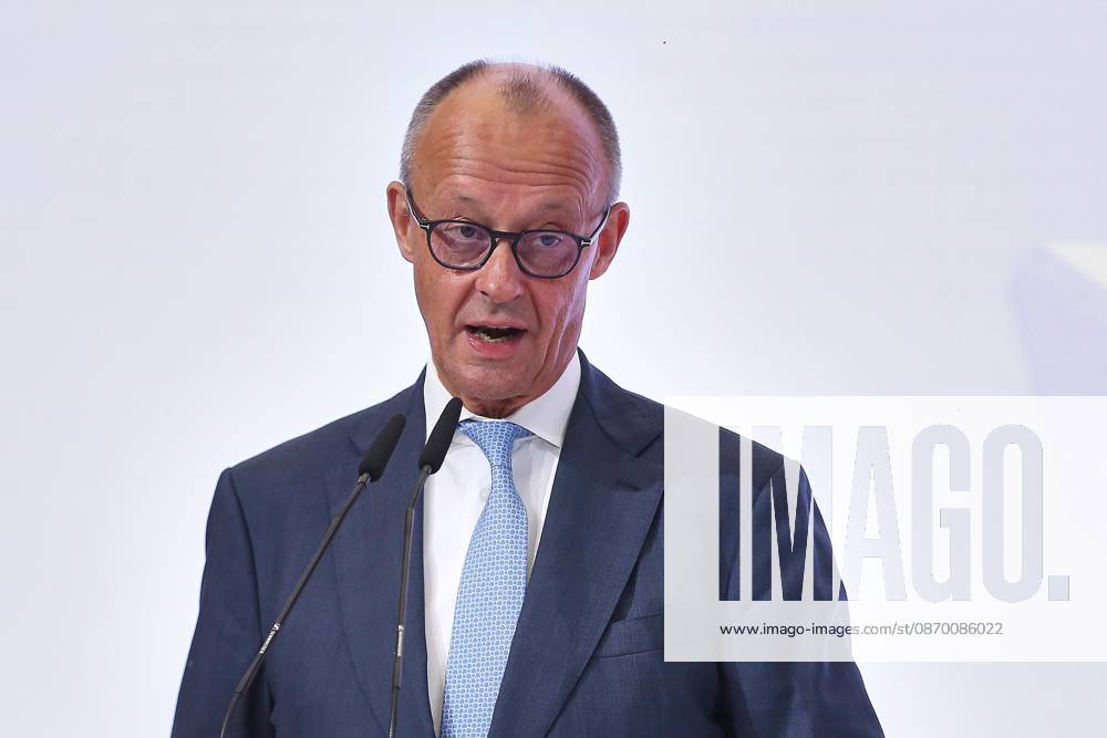 ESMT Invest in Germany Summit Federal Chancellor Friedrich Merz, CDU