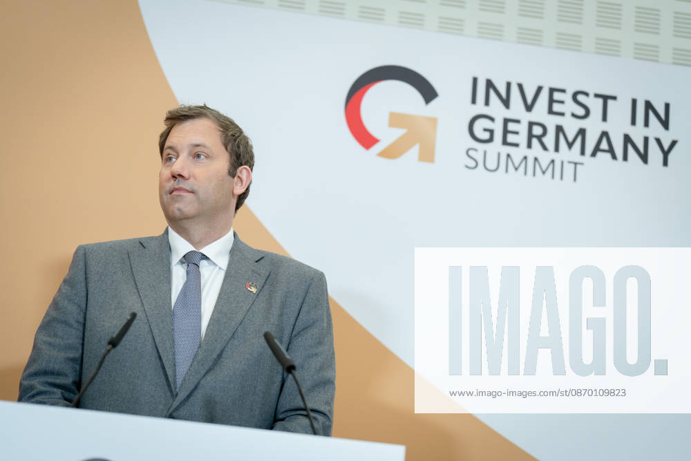 Invest in Germany Summit, Berlin, ESMT Invest in Germany Summit, Berlin, ESMT, Lars Klingbeil, Federal Minister of Finance Berlin Berlin GER