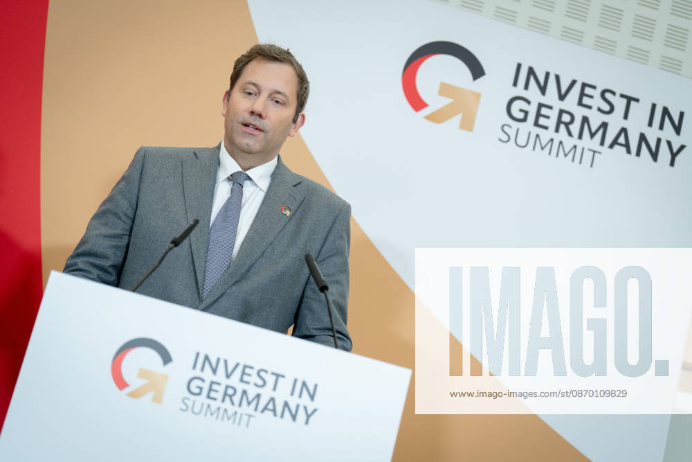 Invest in Germany Summit, Berlin, ESMT Invest in Germany Summit, Berlin, ESMT, Lars Klingbeil, Federal Minister of Finance Berlin Berlin GER