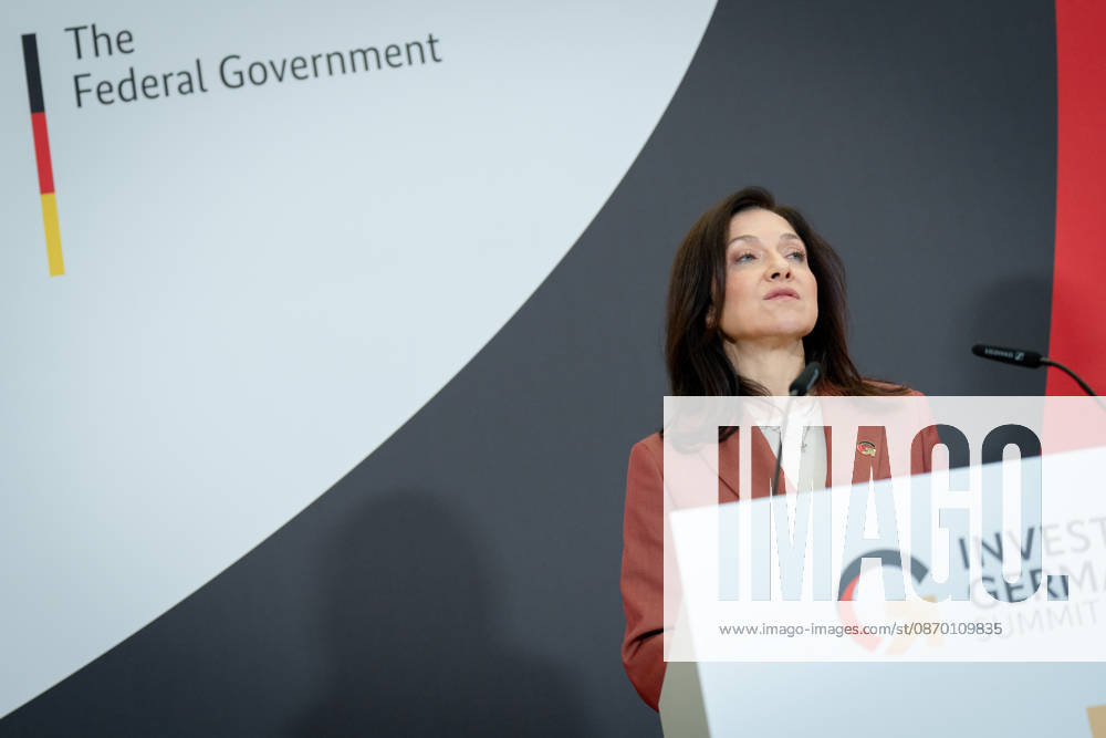 Invest in Germany Summit, Berlin, ESMT Invest in Germany Summit, Berlin, ESMT, Katherina Reiche, Federal Minister for Economic Affairs Berlin Berlin GER