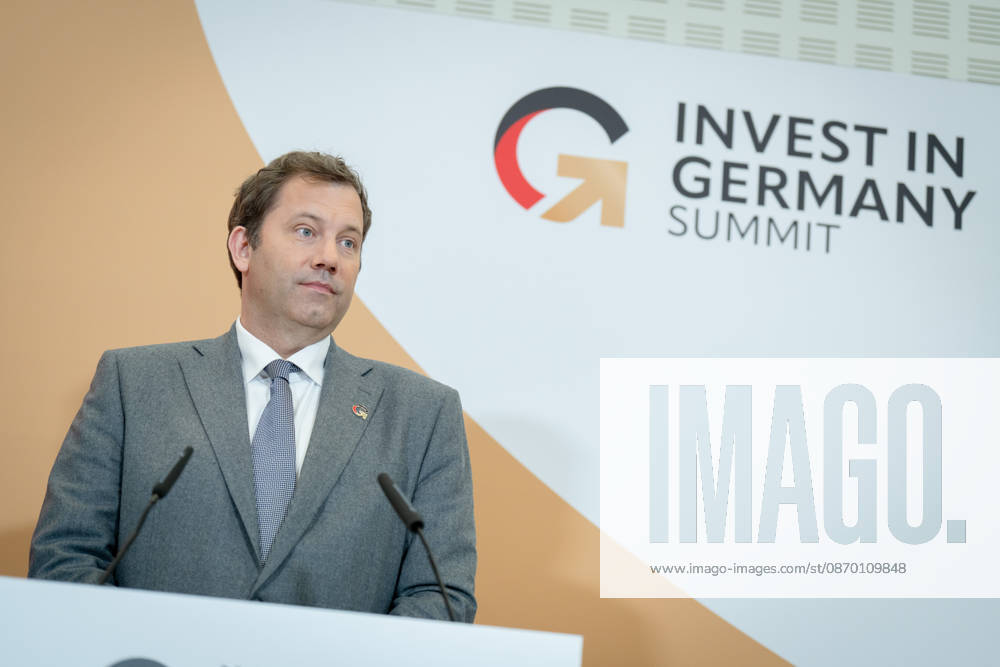Invest in Germany Summit, Berlin, ESMT Invest in Germany Summit, Berlin, ESMT, Lars Klingbeil, Federal Minister of Finance Berlin Berlin GER