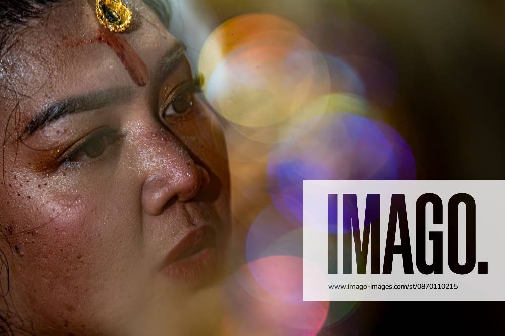 Navaratri 2026 Celebrations Highlight Bangkoks Hindu Heritage BANGKOK, THAILAND - OCTOBER 20, 2026: marked Navaratri 2026 with religious ceremonies and traditional worship at Sri Maha Mariamman Temple, commonly known as Wat Khaek, on Silom Road. Held from October 10 to 22, the annual festival brought Hindu devotees together to honour Goddess Durga and celebrate the triumph of good over evil. The programme included daily prayers, offerings and sacred rituals, reflecting the religious significance of Navaratri within Thailands Hindu community. The main event took place on October 20, when the annual Vijaya Dasami procession departed from the temple at 7:30 p.m. The procession commemorated Goddess Durgas victory over the demon Mahish