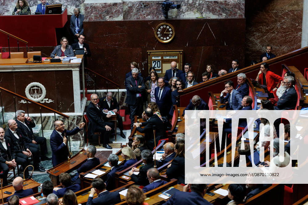 The Minister of the Interior, Laurent Nunez during a question and answer session with the government at the National Assembly in Paris, on October 20, 2026. - ZUMAs287 20261020_zip_s287_024