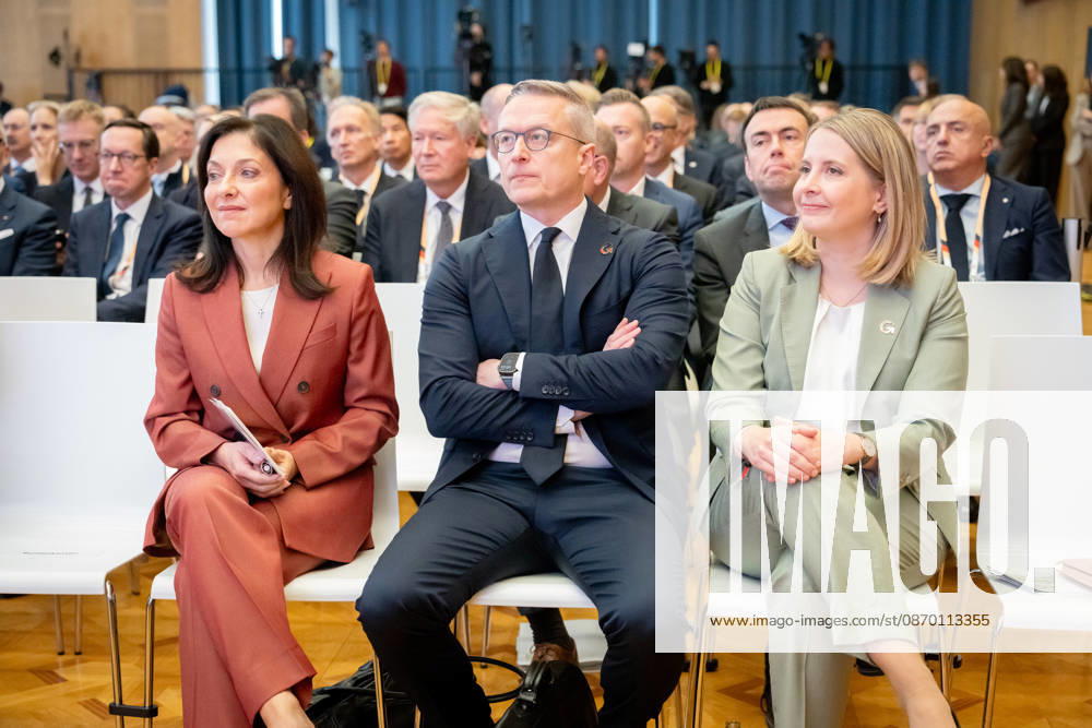 Invest in Germany Summit, Berlin, ESMT Invest in Germany Summit, Berlin, ESMT, Katherina Reiche, Federal Minister of Economic Affairs Verena Hubertz, Federal Minister of Construction Karsten Wildberger, Federal Minister of Digital Affairs Berlin Berlin GER