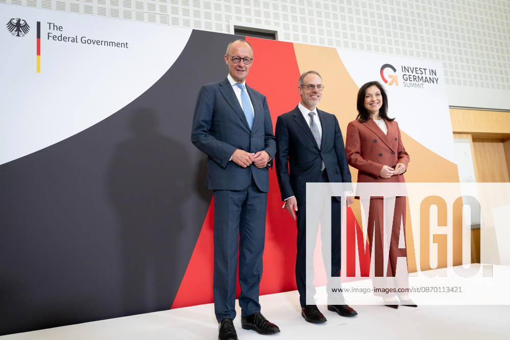 Invest in Germany Summit, Berlin, ESMT Invest in Germany Summit, Berlin, ESMT, David A. Zapolsky, Senior Vice President, Amazon Friedrich Merz, Federal Chancellor Katherina Reiche, Federal Minister of Economics Berlin Berlin GER
