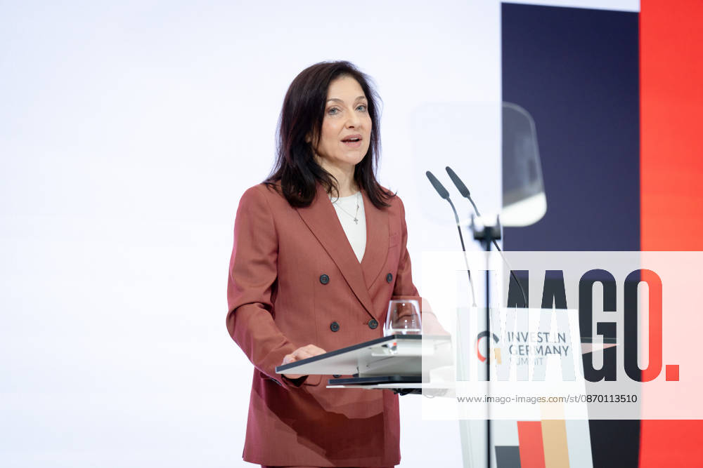 Invest in Germany Summit, Berlin, ESMT Invest in Germany Summit, Berlin, ESMT, Katherina Reiche, Federal Minister for Economic Affairs Berlin Berlin GER