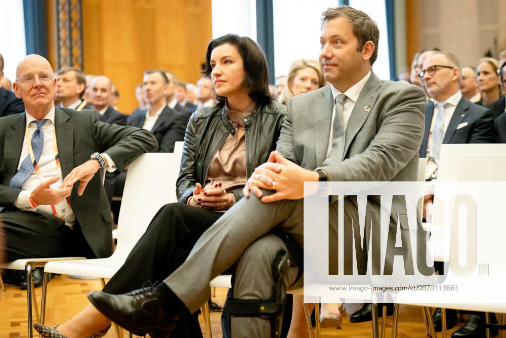 Invest in Germany Summit, Berlin, ESMT Invest in Germany Summit, Berlin, ESMT, Lars Klingbeil, Federal Minister of Finance Dorothee Bär, Federal Minister of Research Berlin Berlin GER