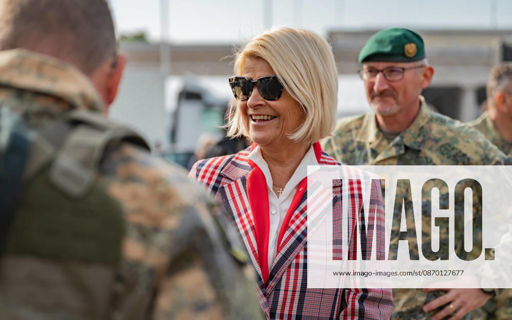 Press conference on the Austrian Armed Forces information and demonstration event on National Day 2026. The photo shows ÖVP Federal Minister of Defense Klaudia Tanner in Vienna at Heldenplatz, Vienna, Austria