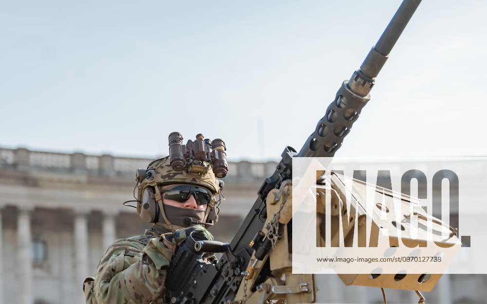 Press release regarding the Austrian Armed Forces information and demonstration event on National Day 2026. Image shows subject: symbolic image of the military in Vienna, Heldenplatz, Vienna, Austria