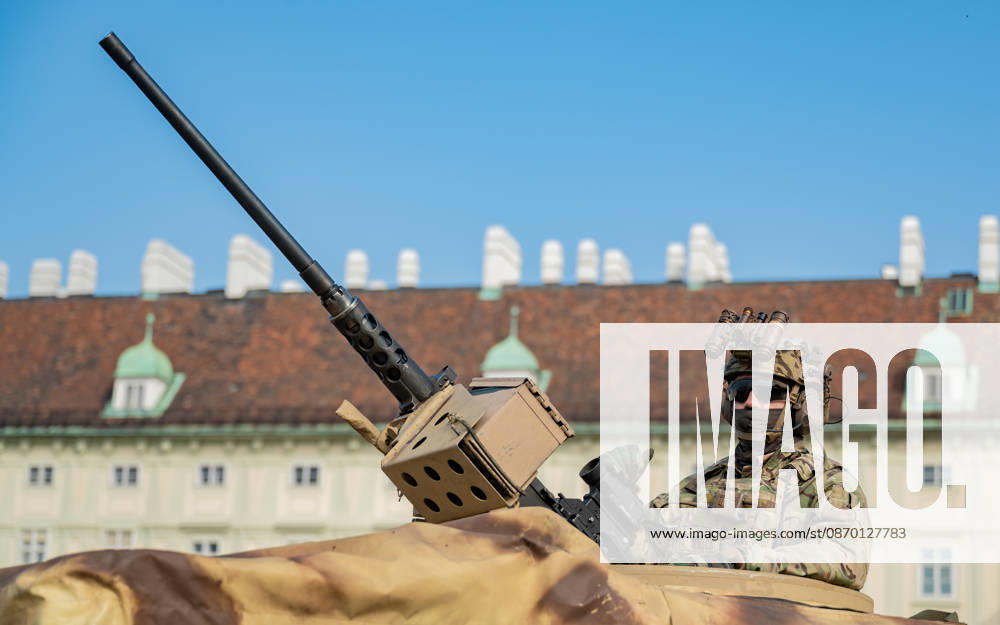 Press release regarding the Austrian Armed Forces information and demonstration event on National Day 2026. Image shows subject: symbolic image of the military in Vienna, Heldenplatz, Vienna, Austria