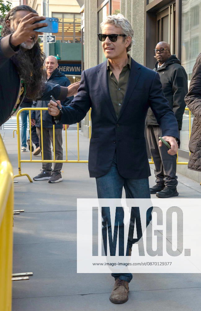 Andy Cohen Seen at ABC Studios NEW YORK, NY - OCTOBER 20: Andy Cohen seen at ABC Studios on October 20, 2026 in New York City. Credit: Camara Porter AdMedia New York City New York USA