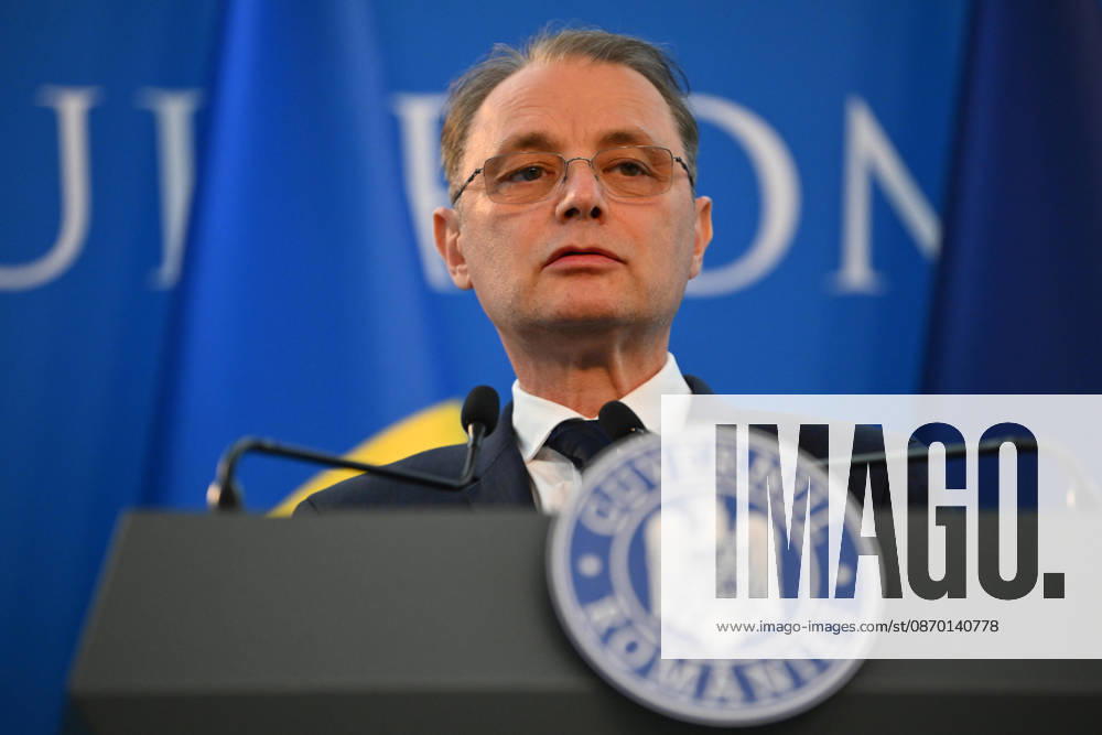 Romania s Parliament approves new Niculescu government BUCHAREST, ROMANIA - OCTOBER 20: Romanian Prime Minister Luca Niculescu delivers a speech following the first official cabinet meeting of the new government at Victoria Palace in Bucharest, Romania, on October 20, 2026. Alex Nicodim Anadolu Bucharest Romania. Editorial use only. Please get in touch for any other usage.