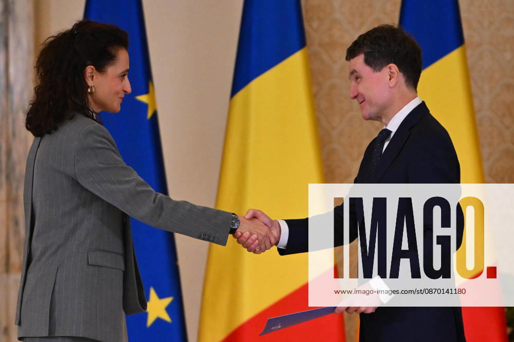 Romania s Parliament approves new Niculescu government BUCHAREST, ROMANIA - OCTOBER 20: Romanian Minister of Culture Ioana-Ruxandra-Victoria Cioca arrives at the Presidential Palace, in Bucharest, Romania, 20 October 2026. Alex Nicodim Anadolu Bucharest Romania. Editorial use only. Please get in touch for any other usage.