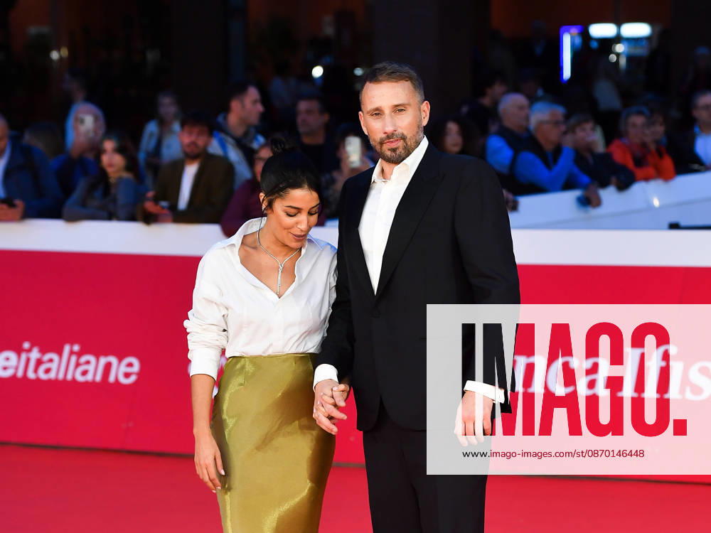 IPA89962037 - Rome, 2026 Film Festival Night 8. Red Carpet Screening of *CHANGER LEAU DES FLEURS*. Pictured: Leïla Bekhti, Matthias Schoenaerts