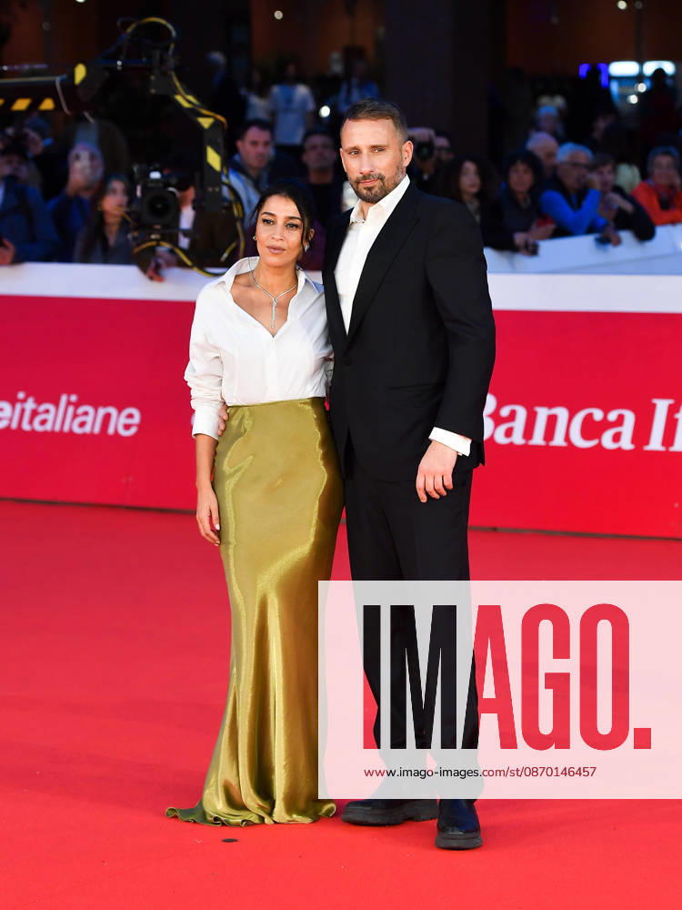 IPA89962043 - Rome, 2026 Film Festival Night 8. Red Carpet Screening of *CHANGER LEAU DES FLEURS*. Pictured: Leïla Bekhti, Matthias Schoenaerts