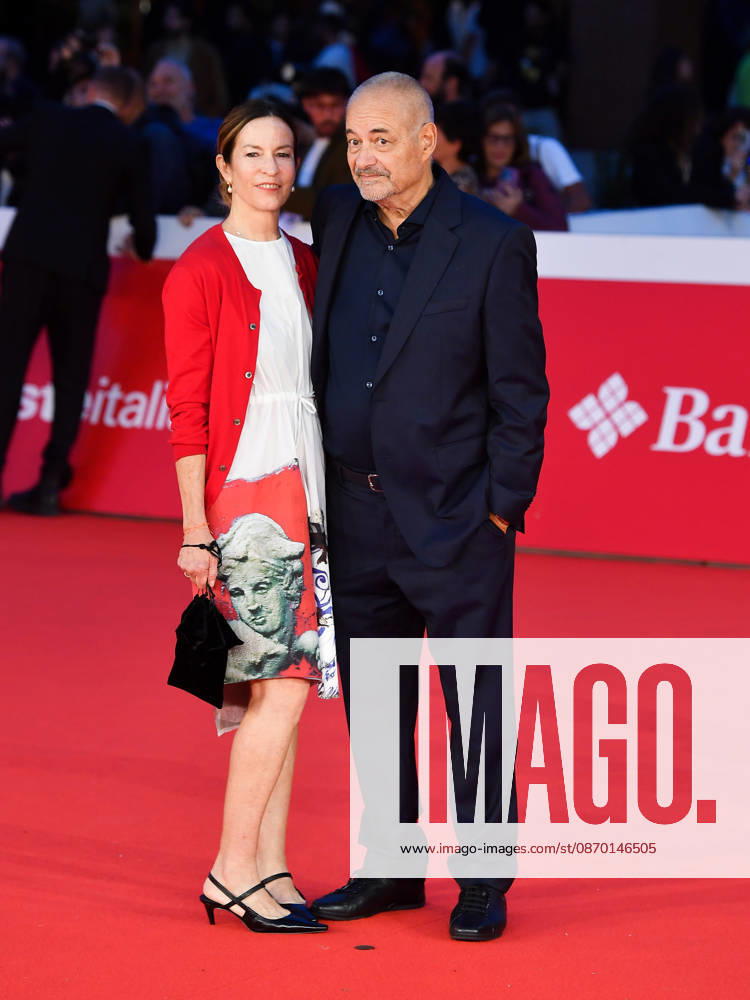 IPA89962088 - Rome, 2026 Film Festival Night 8. Red Carpet for the film *Changer leau des fleurs*. Pictured: Jean-Pierre Jeunet, Liza Sullivan