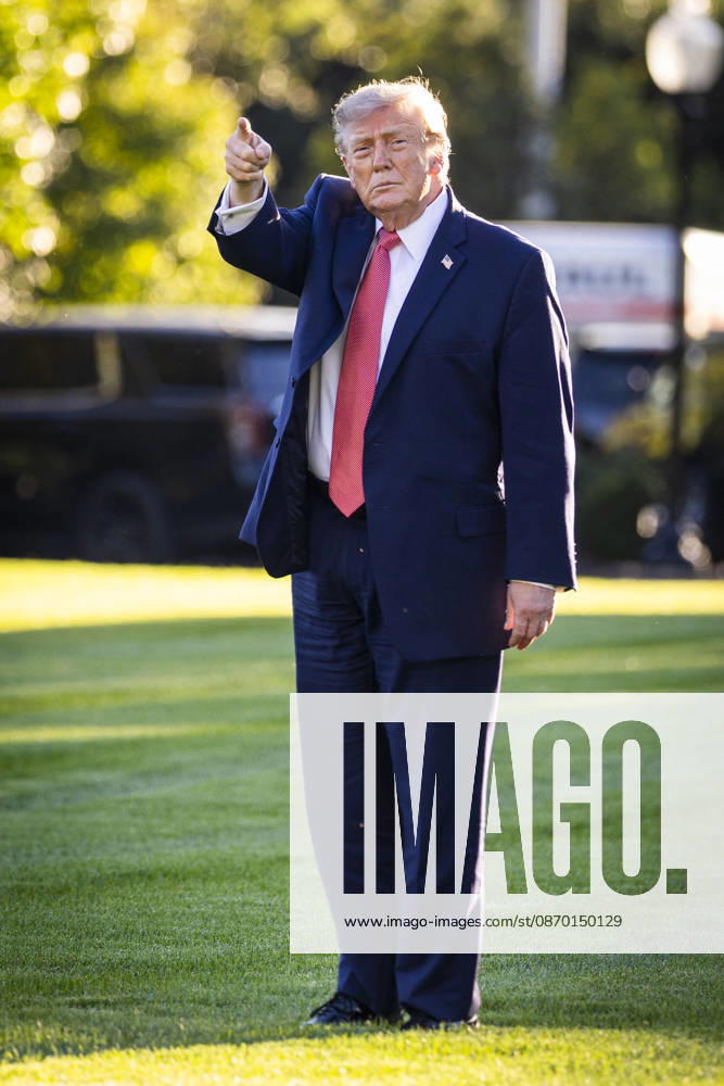 US President Trump departs for North Carolina US President Donald Trump departs the White House to campaign for Senate candidate Michael Whatley in North Carolina at the White House in Washington, DC, USA, 20 October 2026. WASHINGTON DC United States