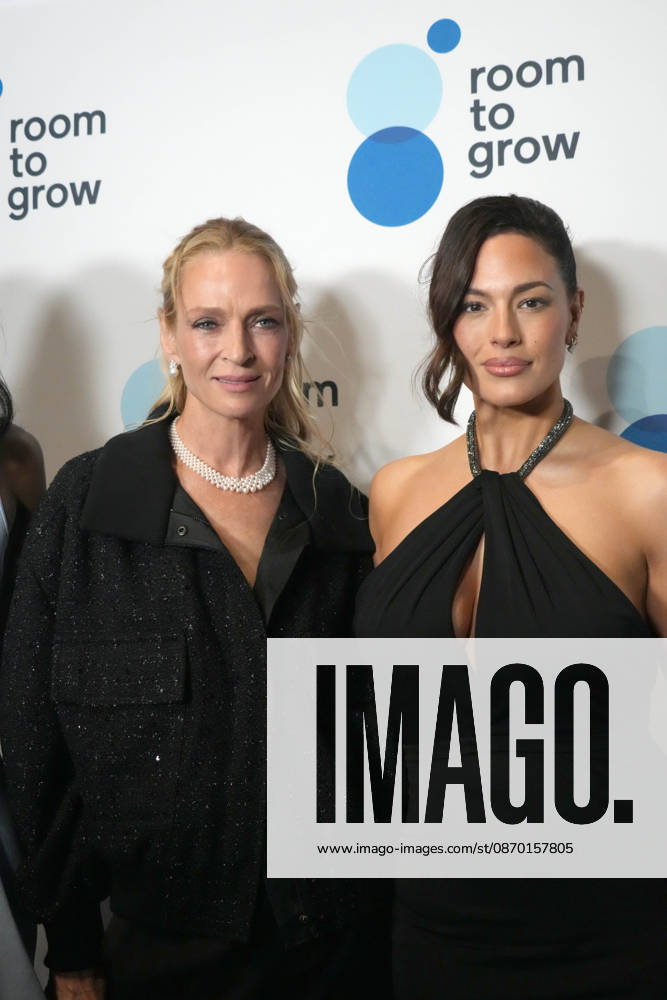 UMA THURMAN and ASHLEY GRAHAM attend the Room To Grow Blue Carpet Arrivals, .The Ziegfeld Ballroom, NYC.October 20, 2026 . UMA THURMAN attends the Room To Grow Blue Carpet Arrivals, .The Ziegfeld Ballroom, NYC.October 20, 2026 . Room To Grow Blue Carpet Arrivals, .The Ziegfeld Ballroom, NYC.October 20, 2026 . New York USA - ZUMAms4_ 20261020_faf_ms4_003