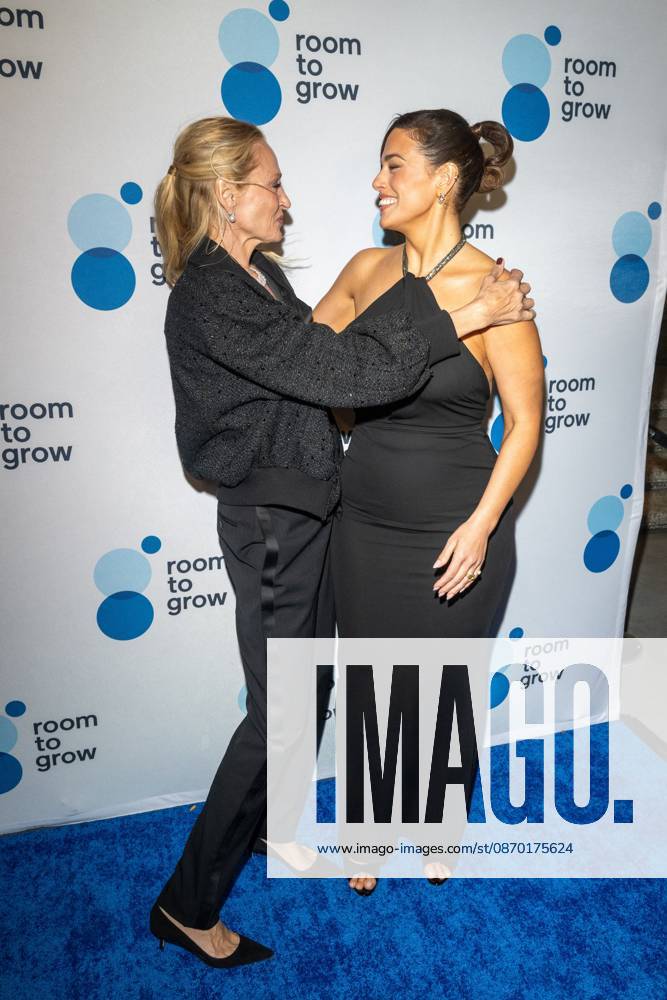 (L-R) Uma Thurman and Ashley Graham attend.the Room to Grow Gala at Ziegfeld Ballroom on October 20, 2026 in New York City. New York United States - ZUMAs197 20261020_aaa_s197_614