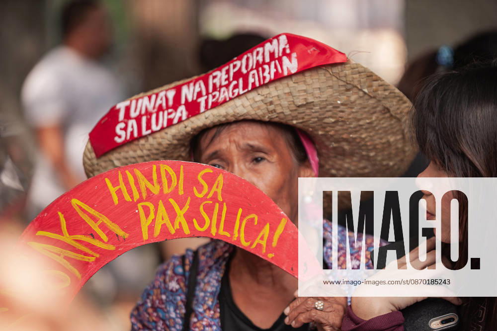 Hundreds of youth activists, rights advocates, and agrarian reform advocates marched with farmers, indigenous people, and workers as they celebrate Peasants Day. Quezon City Philippines - ZUMAy102 20261021_zip_y102_002