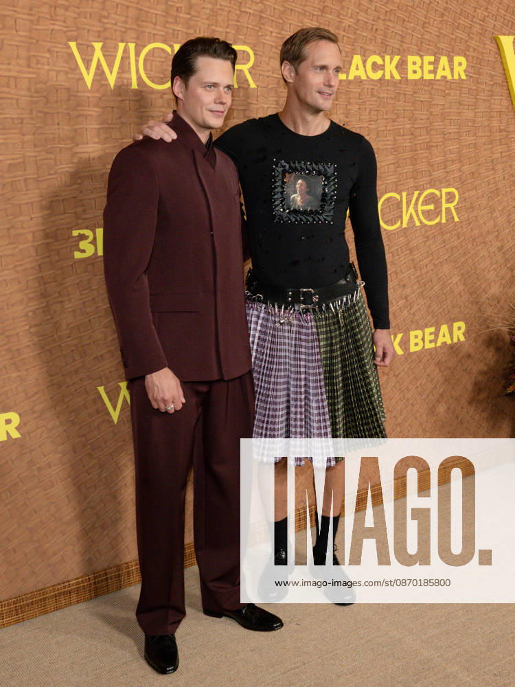 BILL SKARSGARD and ALEXANDER SKARSGARD attend the Wicker Los Angeles Premiere Event. West Hollywood USA - ZUMAb173 20261020_aap_b173_034