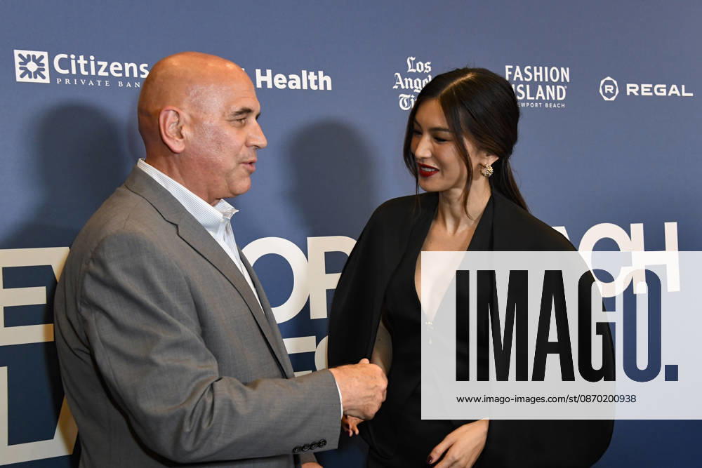 (L-R) Gregg Schwenk (CEO and Co-Founder of NPFF), Gemma Chan attends the screening of ‘Josephineâ€⠢ and receives the Outstanding Achievement in Acting Award during the 27th Annual Newport Beach Film Festival in Newport Beach, California, on October 20, 2026. Newport Beach USA - ZUMAs196 20261020_aap_s196_002