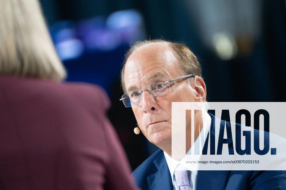 Larry Fink (Laurence Douglas Fink), CEO of BlackRock, speaks at the Berlin Global Dialogue in the former State Council building of the GDR. Berlin Global Dialogue 2026 (BGD 2026), theme: Advancing Alliances for a New Era, Berlin, Germany, ESMT