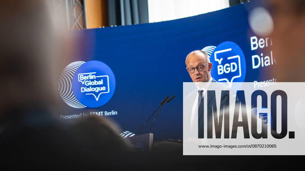 Chancellor Friedrich Merz will deliver a speech and then participate in a discussion at the BGD 2026 Berlin Global Dialogue 2026 (BGD 2026), themed Advancing Alliances for a New Era, in Berlin, Germany. ESMT