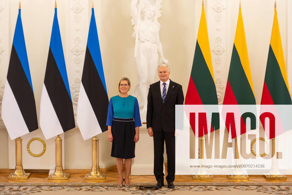 Lithuanian President Nauseda meets newly elected Estonian President Madise in Vilnius VILNIUS, LITHUANIA - OCTOBER 21: Lithuanian President Gitanas Nauseda (R) shakes hands with newly elected Estonian President Ulle Madise (L) during their meeting in Vilnius, Lithuania, on October 21, 2026. The meeting focuses on bilateral relations, regional security and defense, support for Ukraine, strategic infrastructure, and Lithuania s priorities for its presidency of the Council of the European Union in the first half of 2027. Yauhen Yerchak Anadolu Vilnius Lithuania. Editorial use only. Please get in touch for any other usage.