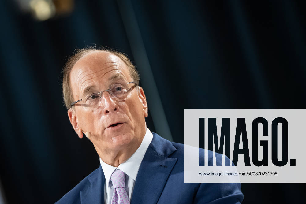 Larry Fink (Laurence Douglas Fink), CEO of BlackRock, speaks at the Berlin Global Dialogue in the former State Council building of the GDR. Berlin Global Dialogue 2026 (BGD 2026), theme: Advancing Alliances for a New Era, Berlin, Germany, ESMT