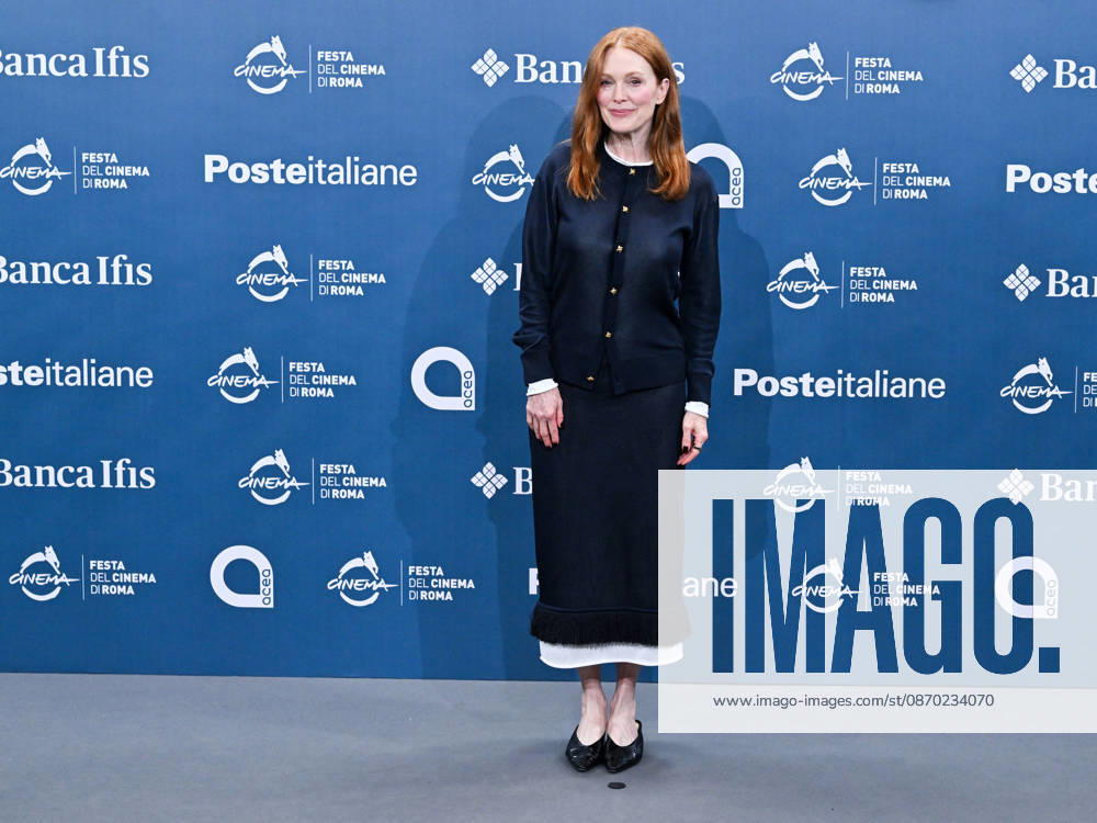 21st Rome Film Fest - The Debut Screening Julianne Moore attends the photocall for the film THE DEBUT during the Roma Cinema Fest 2026 in Rome, Italy on October 21, 2026. Photo by Maurizio D Avanzo IPA ABACAPRESS.COM Rome Italy