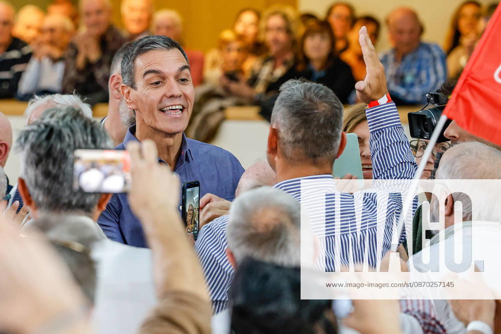 Sánchez Takes Part in a Pre-Campaign Event in Burgos Prime Minister Pedro Sánchez during a pre-campaign event at Fórum Evolución on October 21, 2026, in Burgos, Castile and León, Spain. This is Sánchez’s third visit to Castile and León since the election was called; the Socialist leader visited Ponferrada, León, last Sunday, October 11, for an event at La Térmica Cultural, and this Monday, the 19th, in Valladolid, he led an event at the Cúpula del Milenio October 21, 2026, Tomá, Burgos, Castile and León, Burgos, Castile and León, Spain