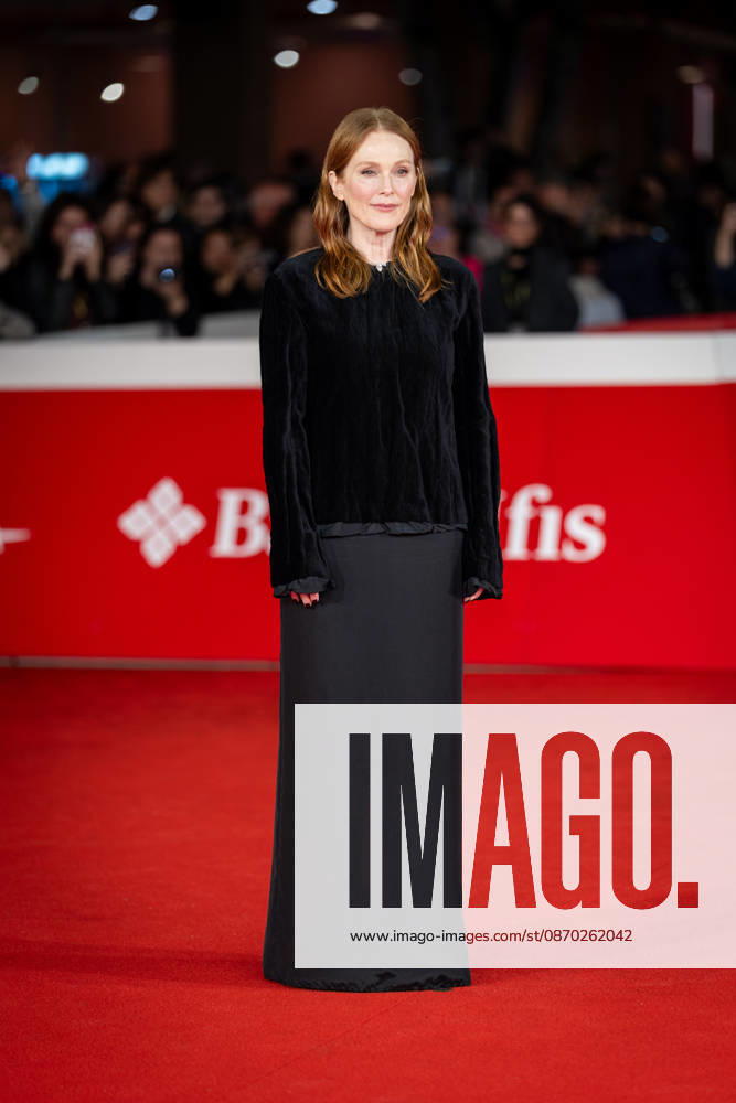 The Debut red carpet during the 21st Rome Film Festival at Auditorium Parco Della Musica in Rome, Italy on 21 October 2026. Julianne Moore attends the The Debut red carpet during the 21st Rome Film Festival at Auditorium Parco Della Musica in Rome, Italy on 21 October 2026., Credit:Stefano Costantino TTL Stefano Costantino Avalon Italy, Rome