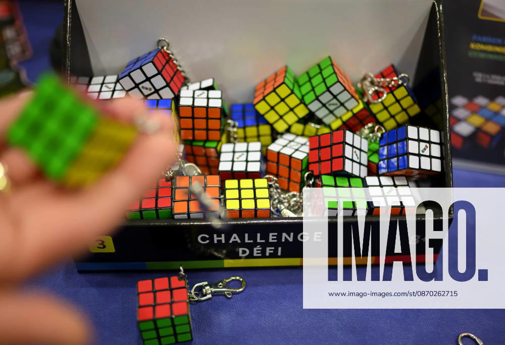 Feature: Small Rubik’s Cubes, Rubik’s Cubes, on October 21, 2026, at the SPIEL Essen trade show from October 22–25, 2026, in Essen, Germany, at the Grugahalle