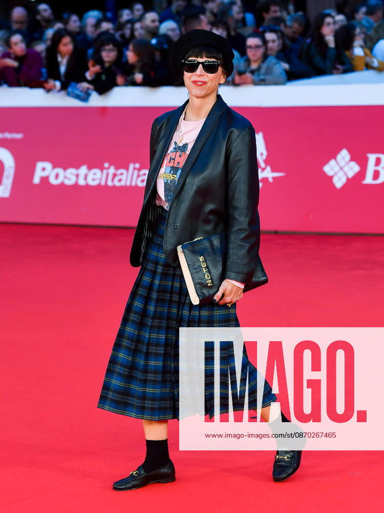 IPA89996875 - Rome, 2026 Film Festival Evening 9 Red carpet for the film *Giorni felici*. Pictured: Susy Laude